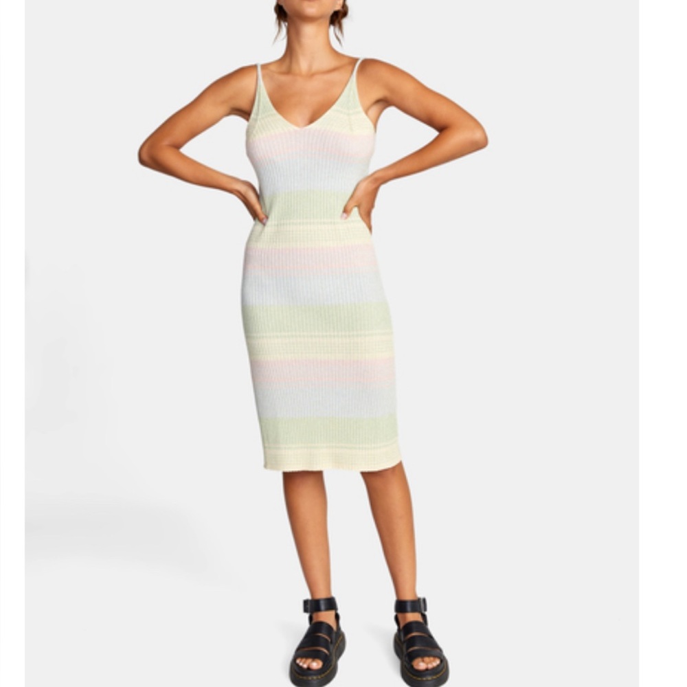 RVCA Wildfire Midi Dress